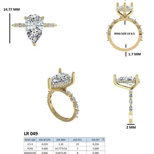 Custom jewelry piece by KC Gold and Diamond Traders