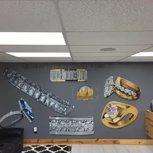KC Gold and Diamond Traders - Jewelry Mural View from Lounge