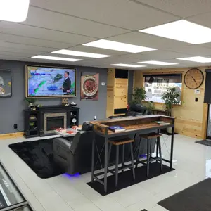 KC Gold and Diamond Traders - Lounge and Fireplace Area