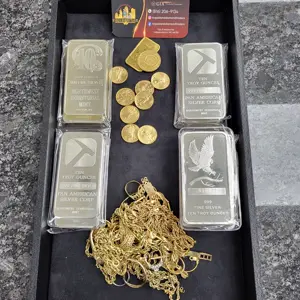 Coin and bullion piece 19 on display