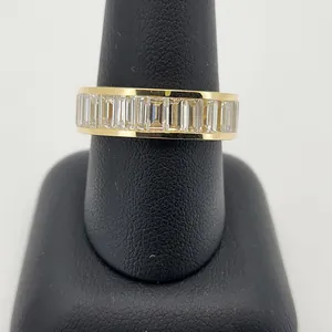 Diamond Earrings on display