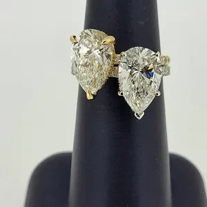 Diamond Engagement Ring on display