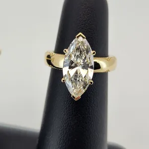 Diamond Cluster Ring on display